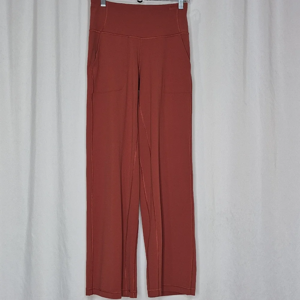 Lululemon Align Wide-Leg High-Rise 31" Inseam Pants in Terracotta - Size 6 - Picture 5 of 16